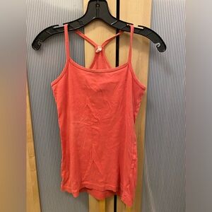 Orange racerback tank top Size XS